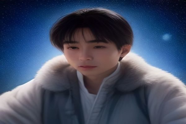 动感之星赛事现场，聚光灯照亮舞台，选手在紫色渐变背景下激情表演，观众席热情高涨
